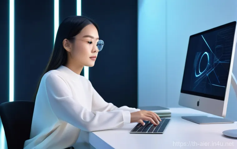 인공지능 전문가의 자가학습 노하우 - **Prompt:** A young Thai graphic designer, dressed in a stylish yet modest long-sleeved top and comf...