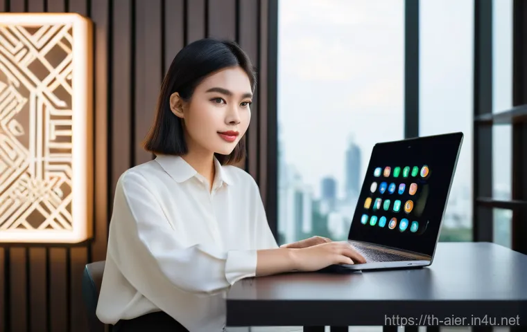 머신러닝 연구 사례 분석 - **Prompt:** A vibrant, eye-level shot of a young Thai female content creator, in her early twenties,...